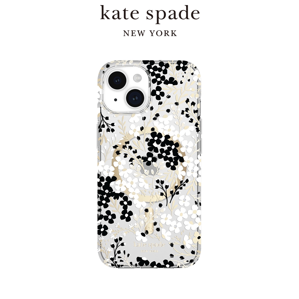 【kate spade】iPhone 15系列 MagSafe 精品手機殼 神秘叢林