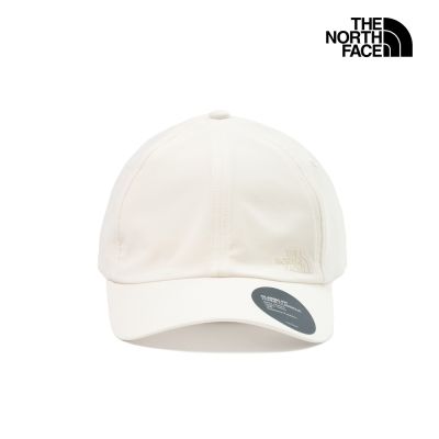 【The North Face 官方旗艦】北面男女款米白色FLASHDRY速乾休閒運動帽｜8EPNQLI