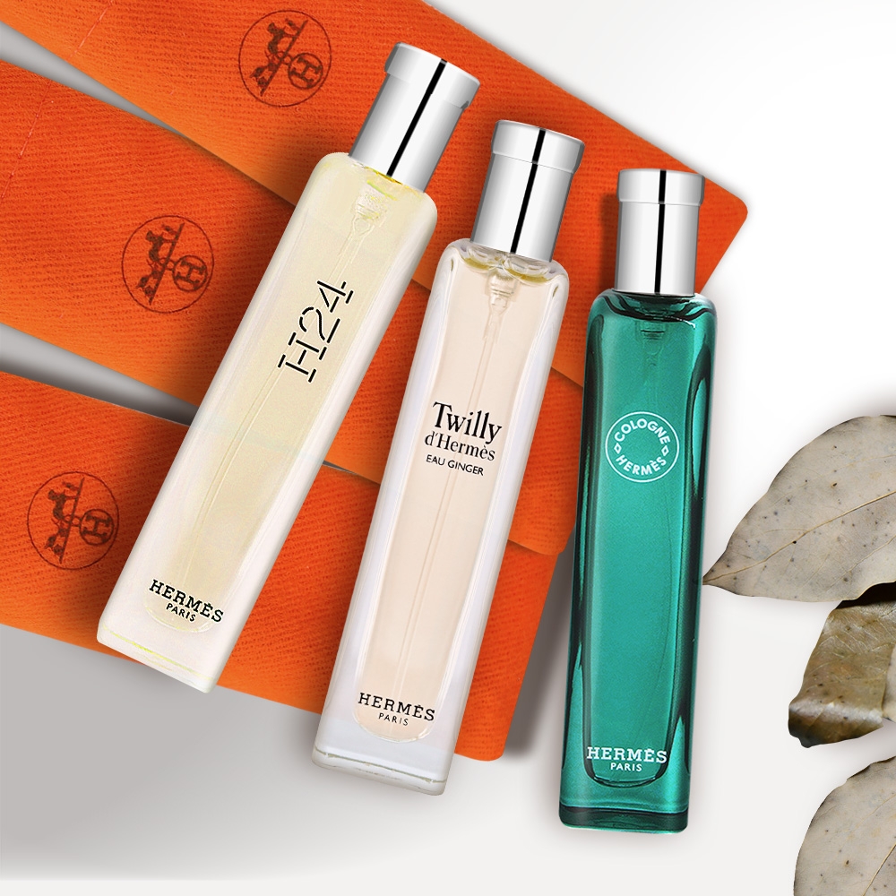 HERMES 愛馬仕淡香水15ml任選均一價(小橘絨布套/部分盒裝) | HERMES