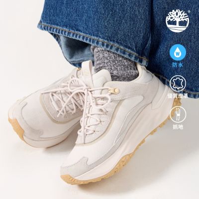 Timberland官方旗艦 女款淺灰色Motion Access防水健走鞋|A2N4BA1C