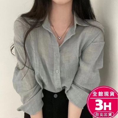 夏天罩衫防曬襯衫