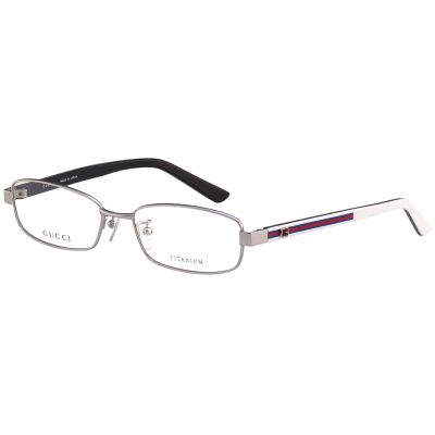 GUCCI 眼鏡　gg-9663j GUCCI 純鈦光學眼鏡(銀色)GG9663J | 一般鏡框| Yahoo購物中心