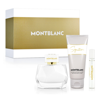 MONTBLANC 萬寶龍永恆之名女性淡香精禮盒-淡香精90ml+隨行香氛7.5ml+