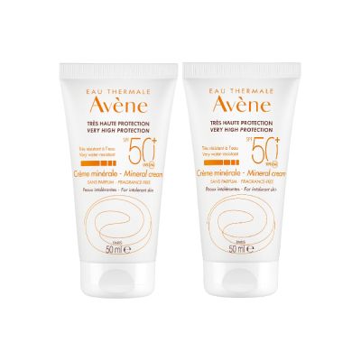 Avene雅漾 全效潤色防曬霜50ml 二入組