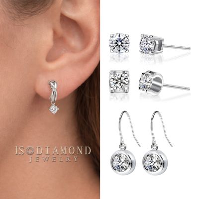 IS DIAMOND IGI 50分D/VS1鑽石耳環-任選(培育鑽石/總重1克拉)