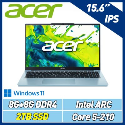 Acer 宏碁 Aspire Lite AL15-73P-56AE 15.6吋輕薄文書特仕筆電(Core 5-210H/16G/2TB SSD/Win11)