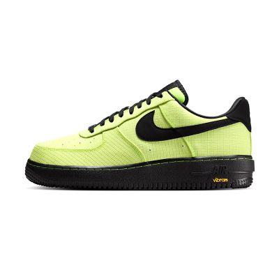 Nike Air Force 1 07 Lx Vibram 運動鞋 男鞋 休閒鞋 綠黑色 黃金大底 IH1943-700