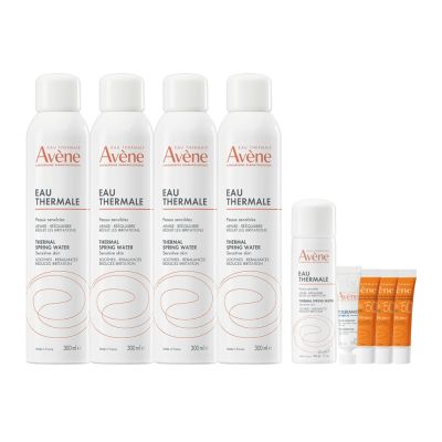 【Avene雅漾官方直營】舒護活泉水300ml *4入組 舒緩噴霧 改善膚質的水