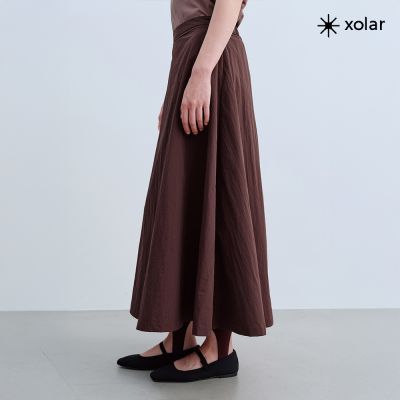 PROJEXT 防潑水A字裙 勃根地 Xolar Water Resistant Skirt