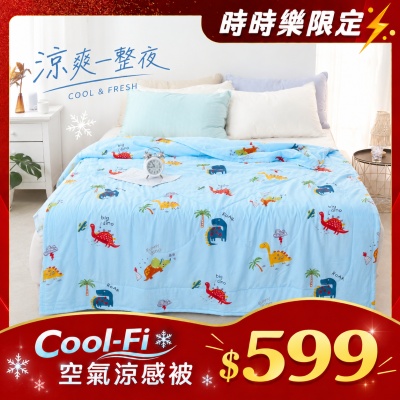 【DUYAN 竹漾】Cool-Fi 空氣涼感被 / 多款任選 台灣製