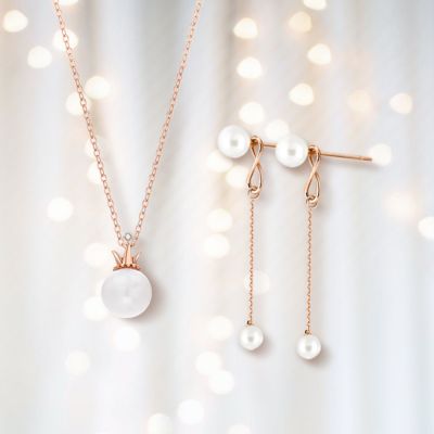 SOPHIA蘇菲亞珠寶 珍珠項鍊/耳環 暢貨出清