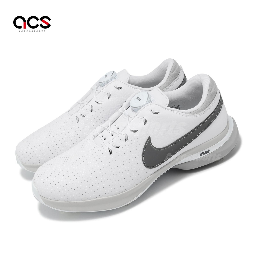 Nike Air ZM Victory Tour 3 BOA 9.5 新品未使用 Nike 高爾夫球鞋Air ZM Victory Tour 3 Boa Wide 男鞋寬楦白灰運動鞋