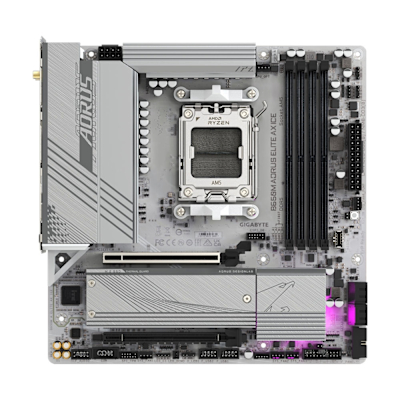 (下單再折) 技嘉GIGABYTE B650M AORUS ELITE AX ICE AMD主機板