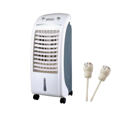 LAPOLO藍普諾 Lapolo冰晶水冷扇LA-6507 水循環降溫風扇1台附2冰晶盒-蜂巢水簾冷涼風扇 省電安全贈一指靈水龍頭省水器節水閥2入