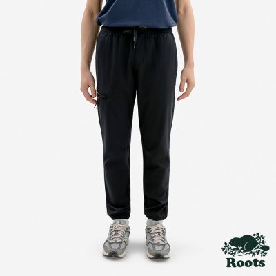 Roots男裝-SPRING SHADE UTILITY SLIM 長褲-黑色