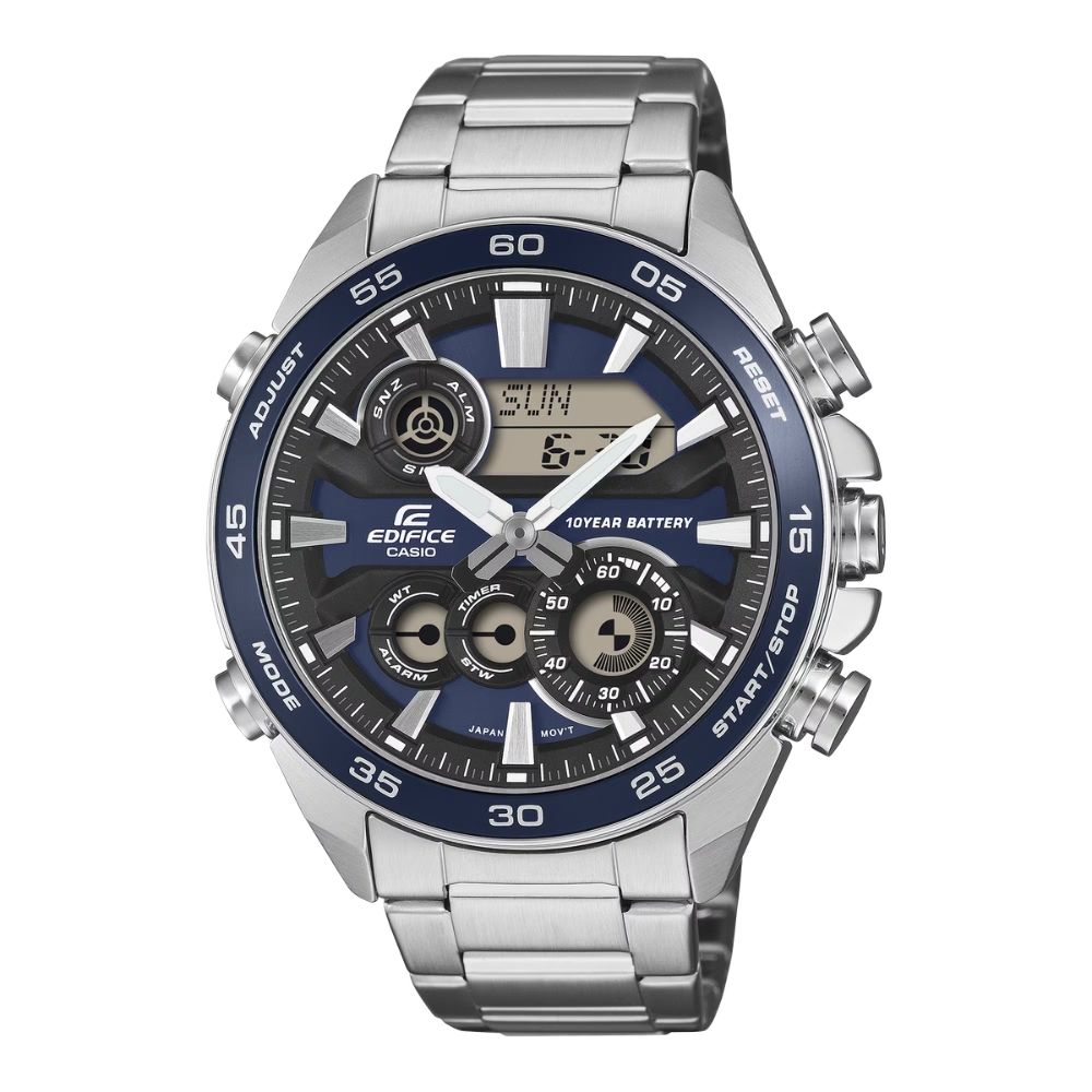 CASIO 卡西歐 EDIFICE 賽道馳騁 堅固鍛造 藍色 ERA-130D-2A_46.3mm
