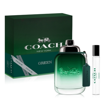COACH 時尚都會男性淡香水禮盒(淡香水60ml+隨行香氛7.5ml)-贈隨機紙袋