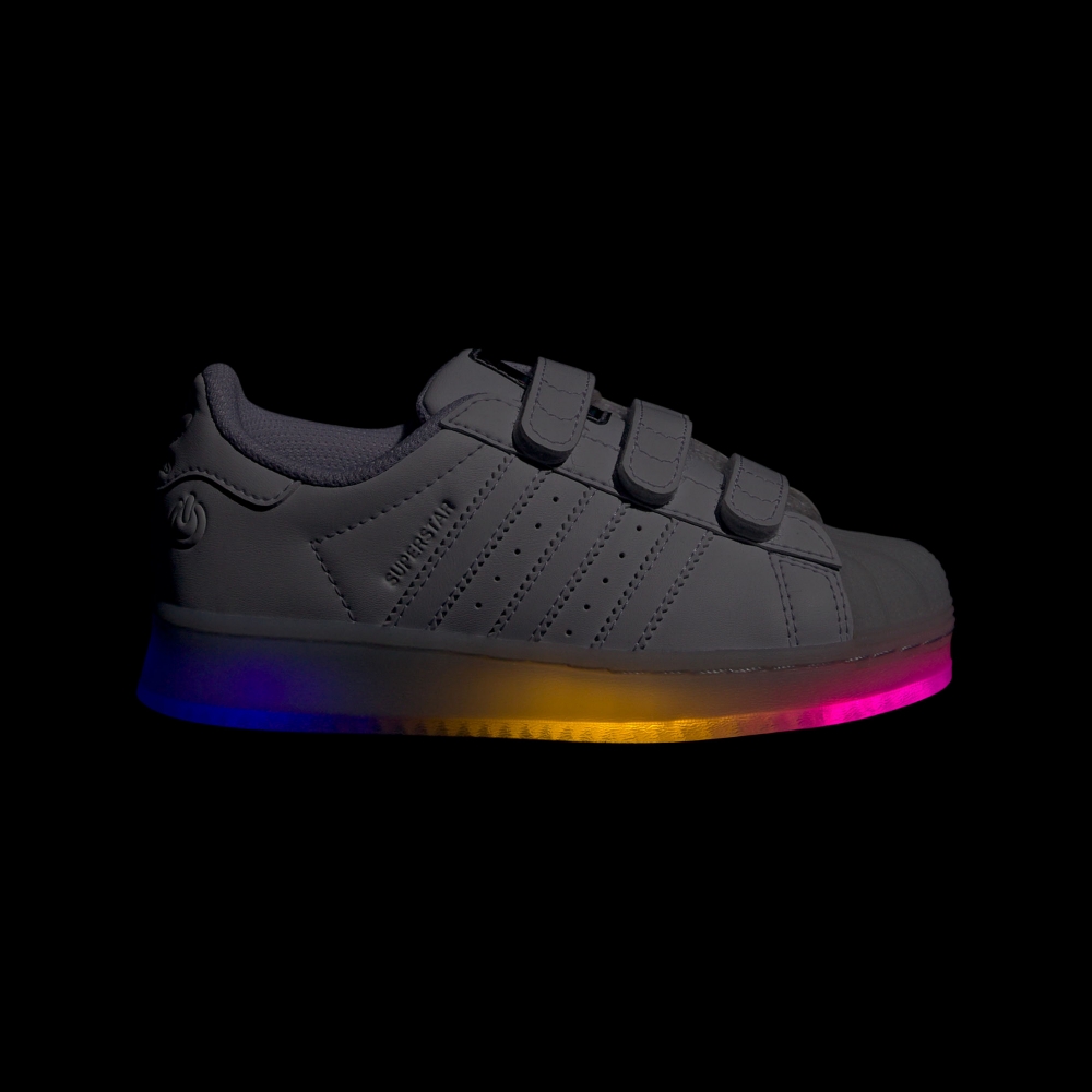 adidas gazelle silver green womens adidas Superstar Velcro Shoes White EF4838 main image 1