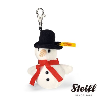 STEIFF Snowman Keyring 雪人 經典吊飾 黃標