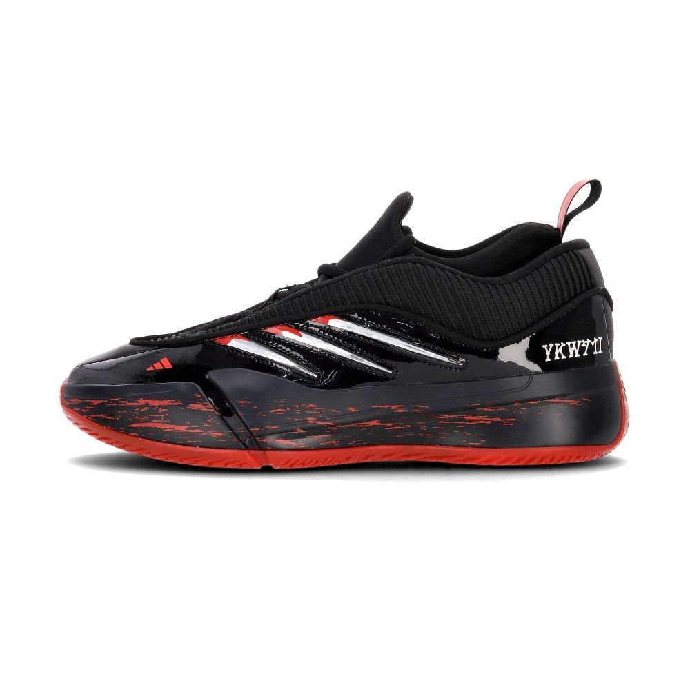 Adidas Dame 9 男鞋黑紅色里拉德包覆緩震實戰運動公鹿隊配色籃球鞋