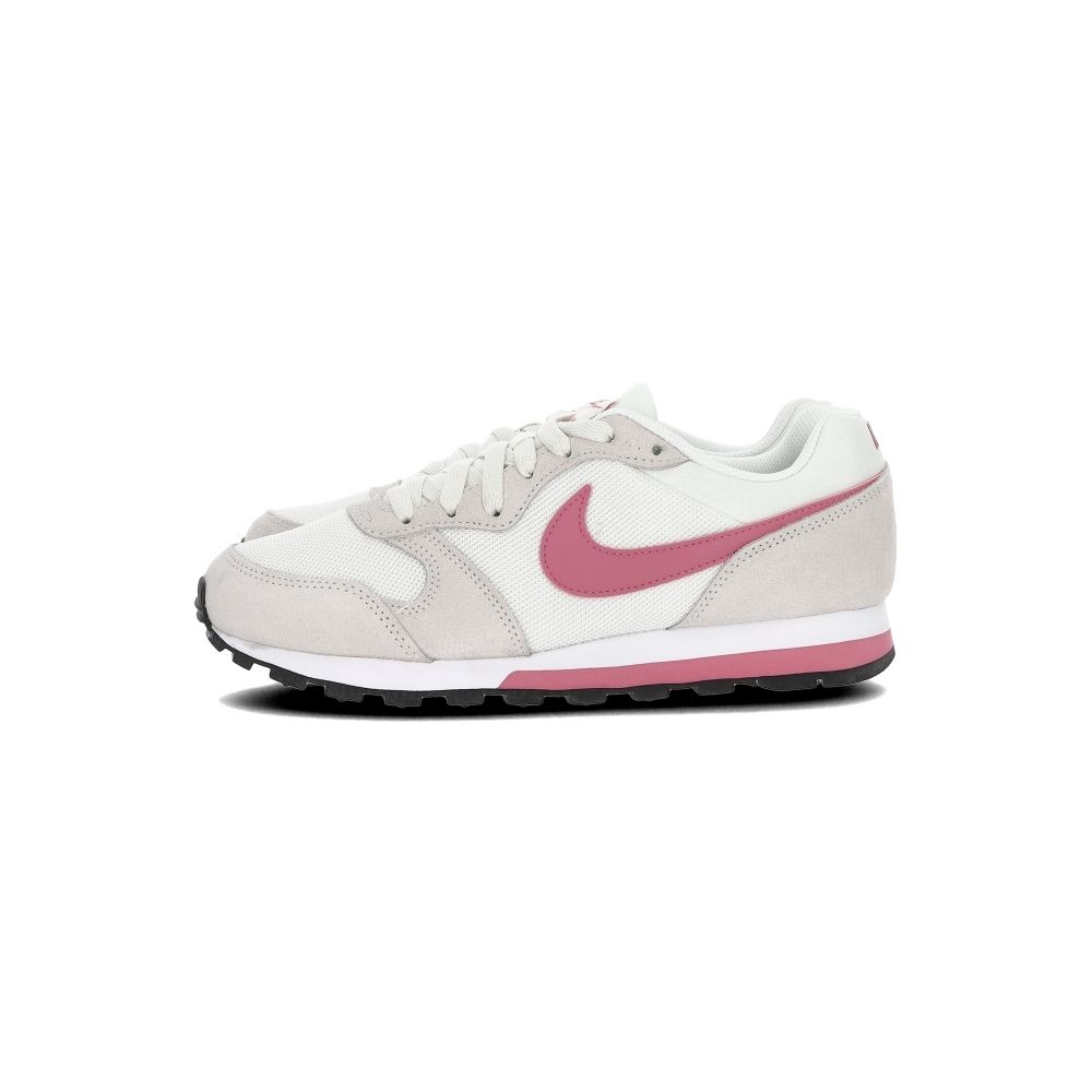 Nike MD Runner 2 女鞋 粉白色 麂皮 粉鉤 運動 慢跑鞋 749869-106