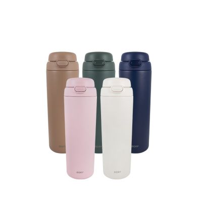 【WOKY 沃廚】 (買1送1) All-P輕芯鈦瓷雙飲保溫瓶780ml