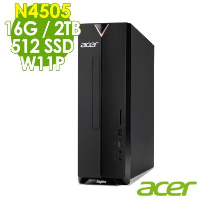 Acer 宏碁 Acer XC-840 商用薄型電腦 N4505/16G/512SSD+2TB/W11P