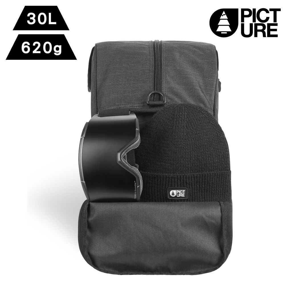 Picture 雪鞋收納袋【黑色】Shoe Bag BP197P | 登山/ 露營裝備配件