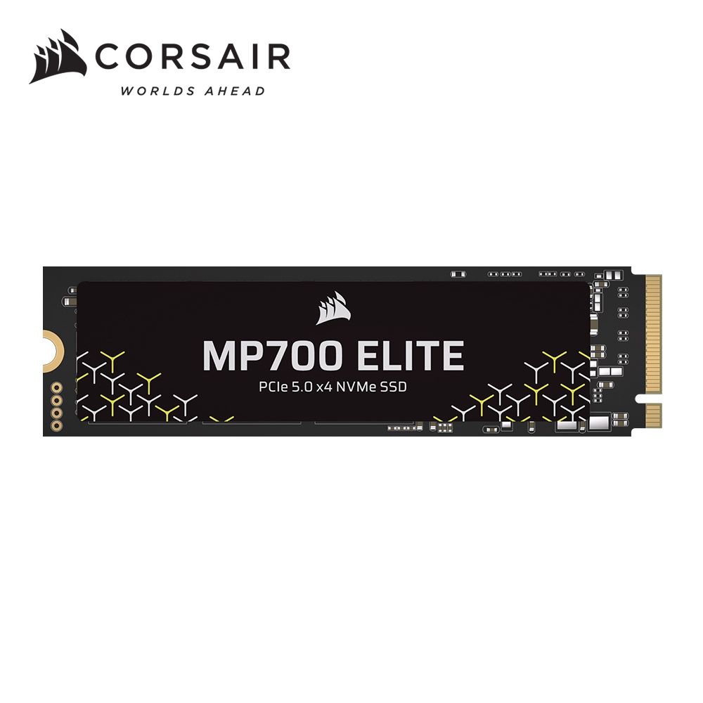 【CORSAIR 海盜船】MP700 ELITE 2TB M.2 NVMe PCIe Gen. 5 x4 SSD (無散熱片)