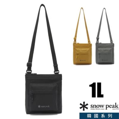 【Snow Peak SK】專業輕量小斜背包 1L.休閒旅遊防盜肩背包.單肩斜背包/ SKS26ZUFSB06