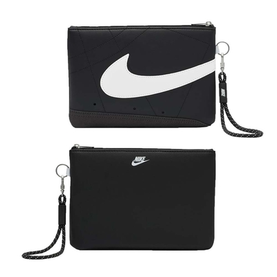NIKE ICON BLAZER 手腕包-大-手拿包 零錢包 可卸式手腕帶 N1009949091OS 黑白