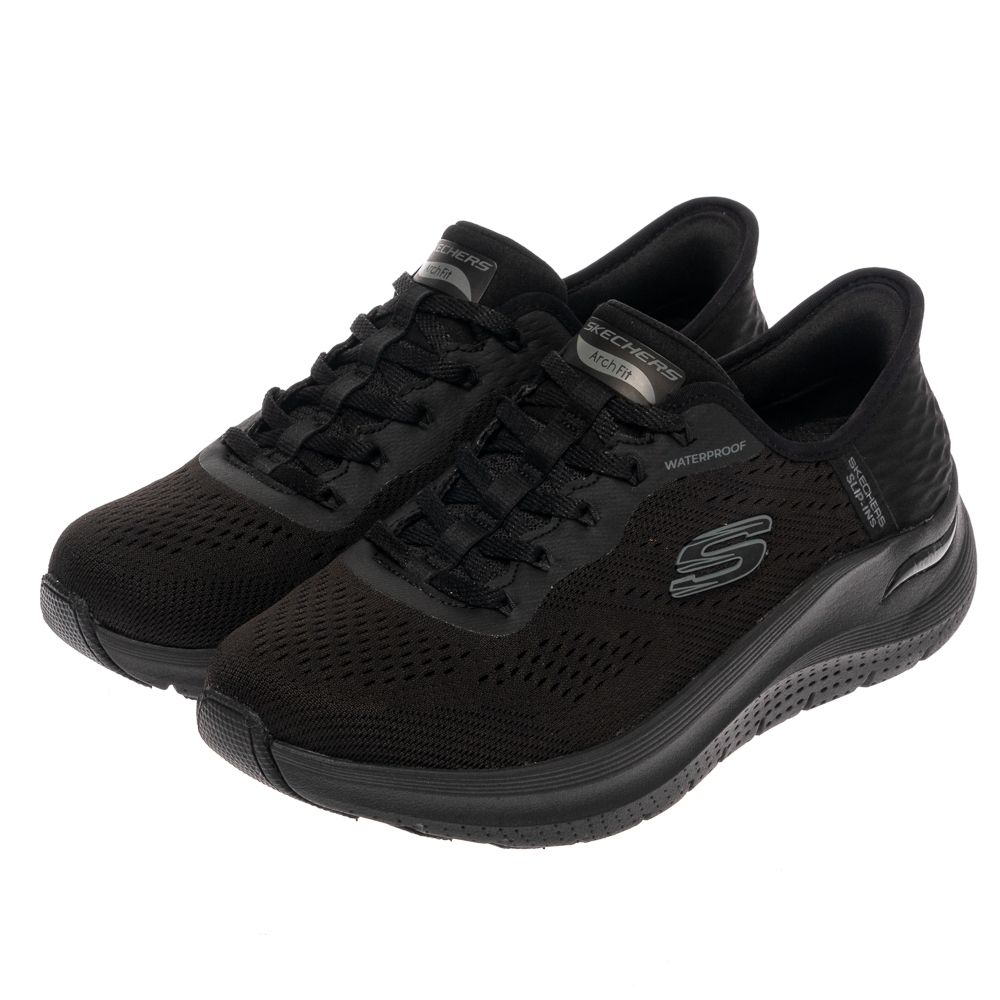 SKECHERS 女鞋 運動系列 運動鞋 瞬穿舒適科技 ARCH FIT 2.0 WATERPROOF 全防水鞋面 - 150337BBK