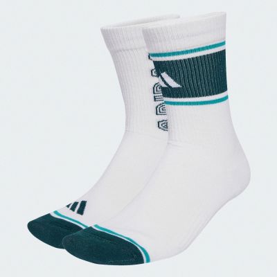 【adidas 愛迪達】 FUTURE ICON 中筒襪 2 雙入 男/女 JW6003