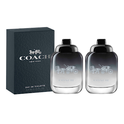 COACH BLUE NEW YORK 時尚經典男性淡香水 4.5ml x 2入組 小香