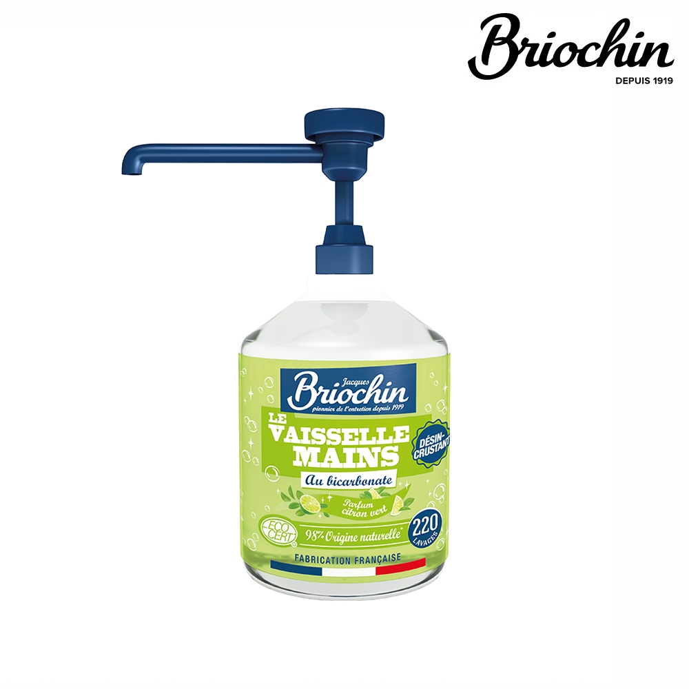 Jacques Briochin 藍牌碧歐馨 檸檬小蘇打護手洗碗精 500ml