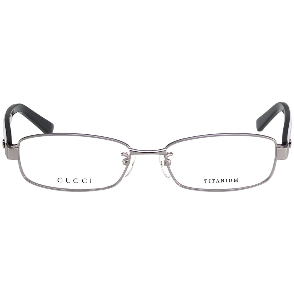 GUCCI 純鈦光學眼鏡(銀色)GG9663J | 一般鏡框| Yahoo購物中心