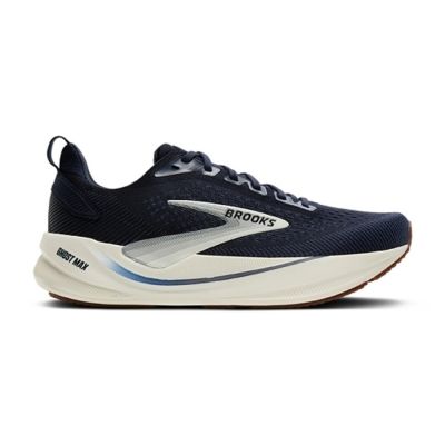 Brooks 布魯克斯 Ghost Max 4 [1104961D463] 男 慢跑鞋 支撐 緩震 深藍 白