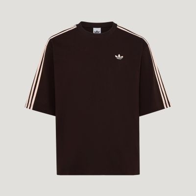 Adidas 愛迪達 3s Tee KG6333 男 T恤 運動上衣 休閒短袖 黑 粉邊 亞版 純棉