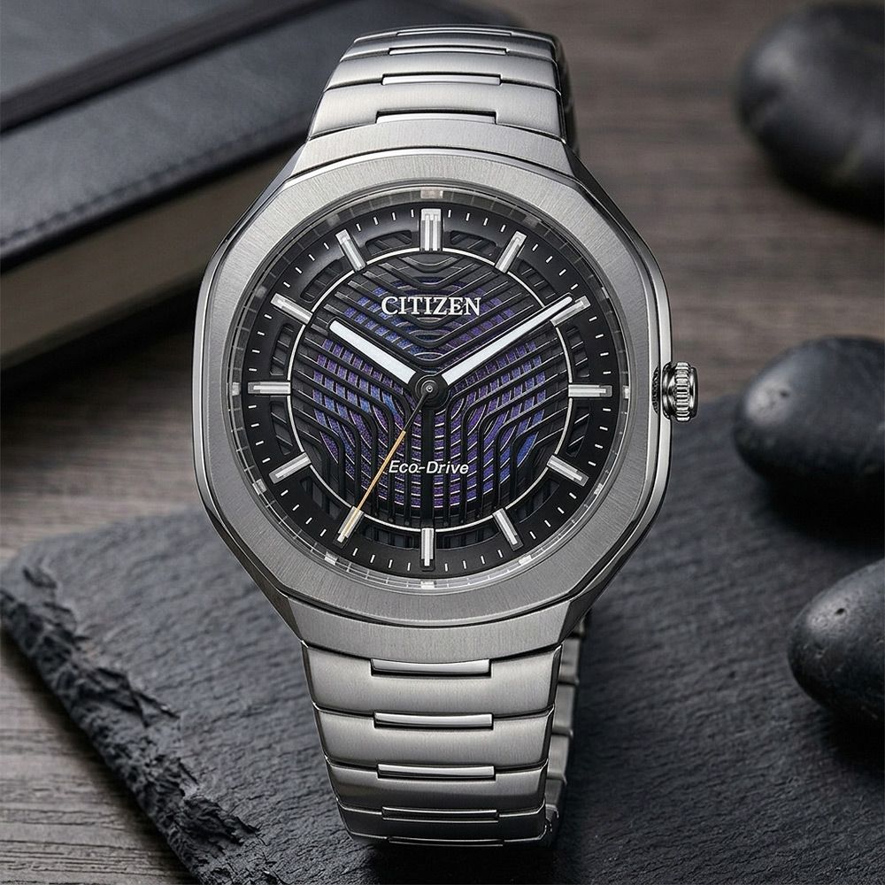 CITIZEN 星辰 限量 PHOTON 光子 光動能50周年限定手錶 開學購物季 送禮首選-39.6mm BJ6560-53W