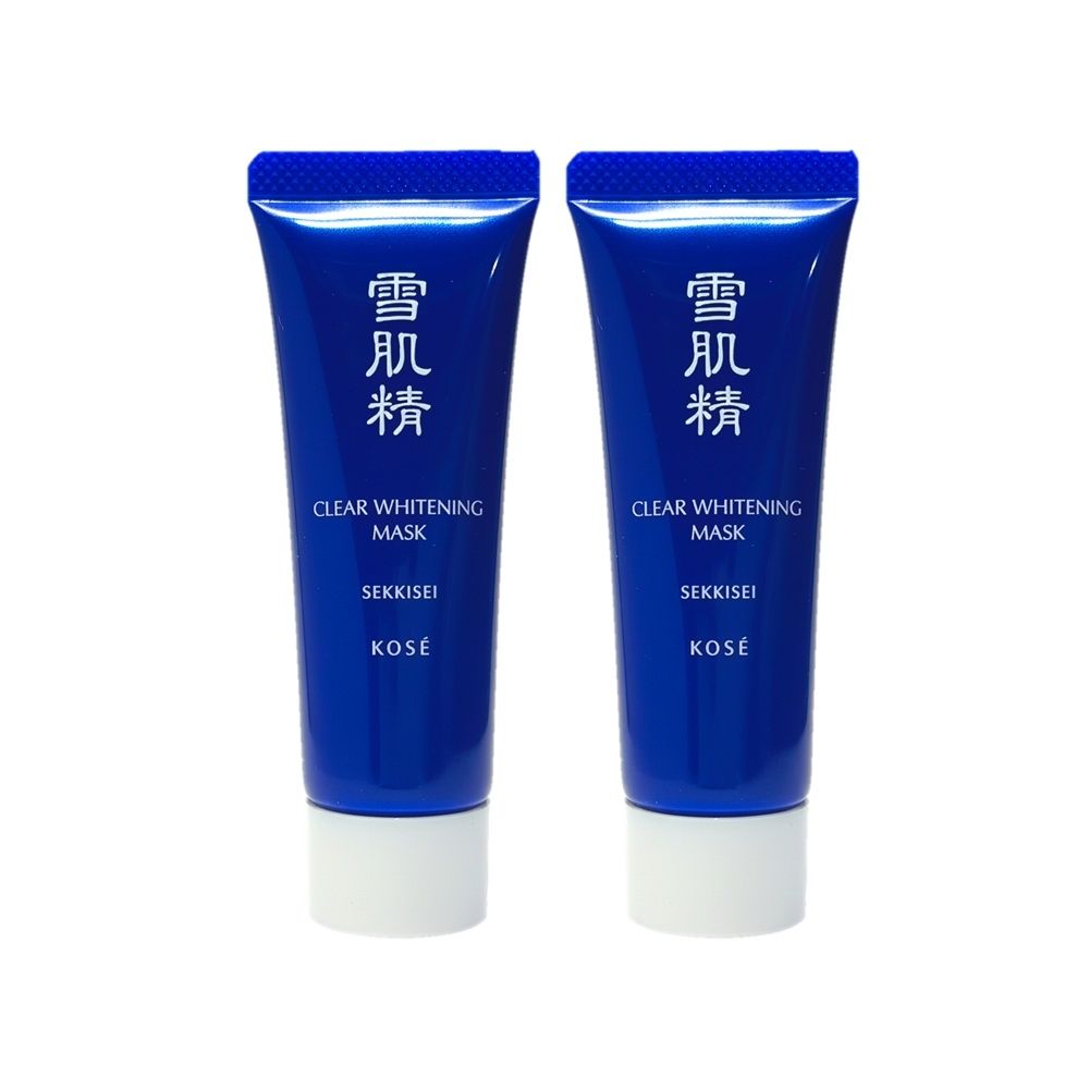 KOSE 高絲 雪肌精淨白黑面膜25g 兩入組 台灣專櫃貨
