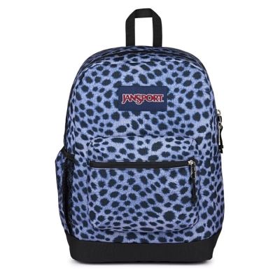 Jansport Cross Town Plus [JS0A7ZNZLL5] 後背包 運動包 雙肩背包 豹紋藍