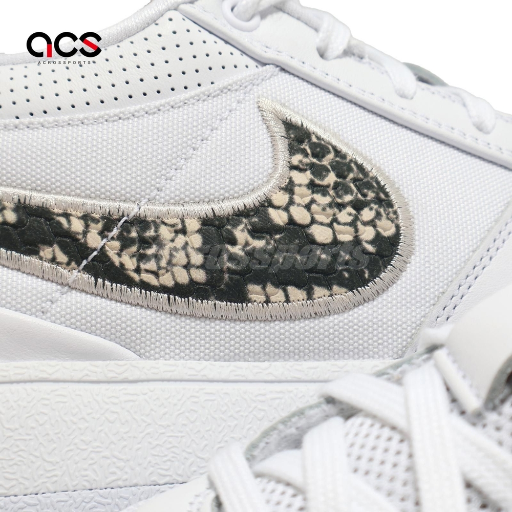 Nike 籃球鞋Book 1 EP 白蛇紋Rattlesnake Booker 男鞋FJ4250-101