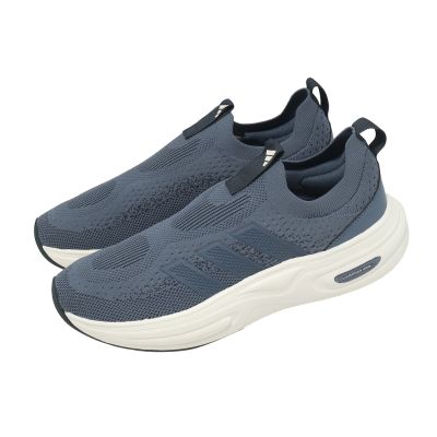 adidas 愛迪達 健走鞋 Cloudfoam Cuxxion Sock 男鞋 女鞋 寬楦 藍 緩衝 HP3456