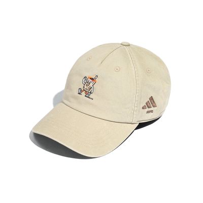 Adidas Tp Smu Bt Cap 卡其色 珍珠奶茶 刺繡 遮陽 運動 休閒 棒球帽 帽子 LE4422