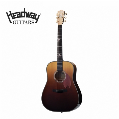 Headway HF-SC 24-SF, S/STD 單板木吉他 琥珀