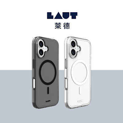 LAUT 萊德 iPhone 16 Plus 磁吸晶透保護殼
