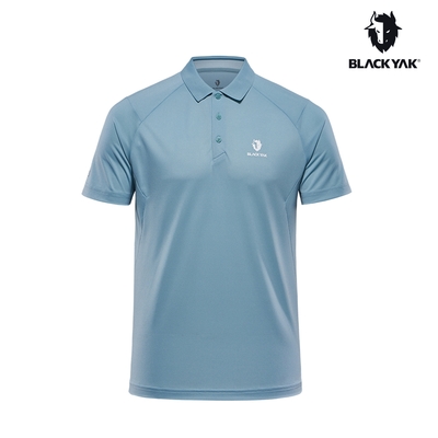 BLACKYAK 韓國 男 ICENECK ECO短袖POLO衫 [薄荷綠/白色]春夏 運動衣 登山服 健行 T 跑步 休閒上衣 BYCB1MC102