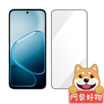 阿柴好物 OPPO A6s/A6x 5G 滿版全膠玻璃貼-紳士黑