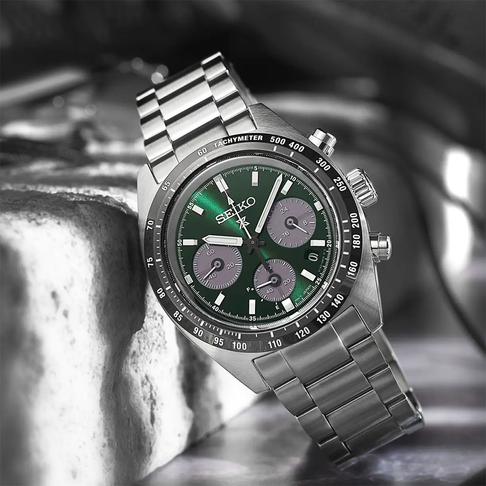 SEIKO 精工 Prospex SPEEDTIMER 森林熊貓 太陽能計時錶 開學購物季 送禮首選 (SSC933P1/V192-0AF0G)_SK045
