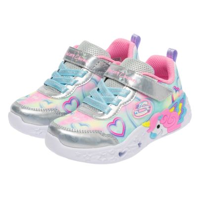 SKECHERS 女嬰童系列 燈鞋 UNICORN CHARMER - 303064NSMLT